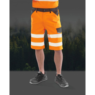 Safe-Guard recycled stretch safety shorts